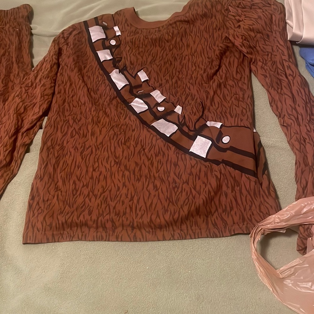 Disney Chewbacca long sleeve shirt & pants. Fragrance free home.